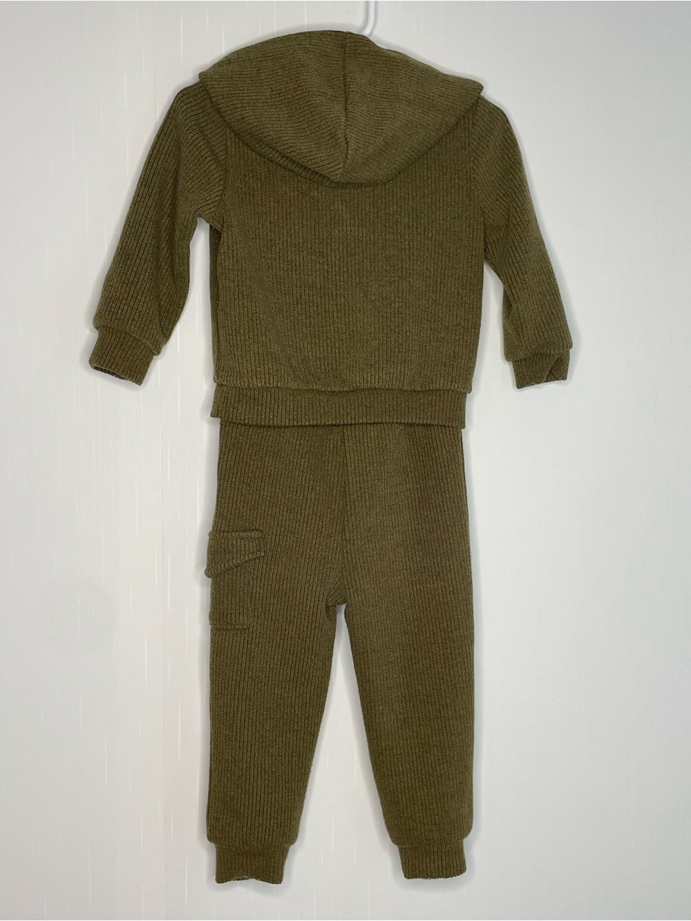 Little Ricky Moosin Around Ribbed Knit 2pc Set Soft 24 Months - Picture 2 of 14